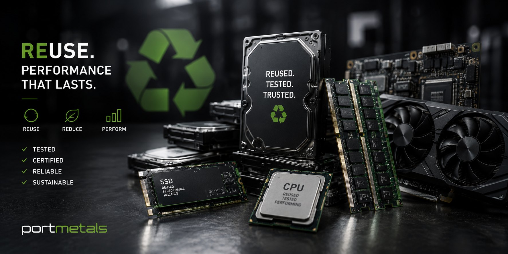 ReUse – Performance that lasts. Tested. Certified. Reliable. Sustainable.